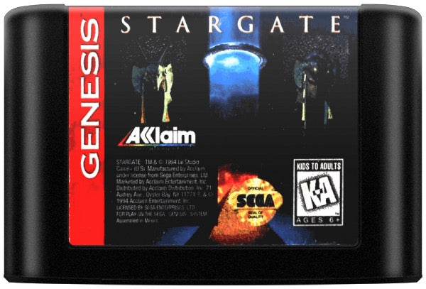 Stargate Cartridge