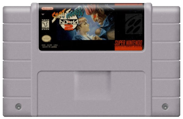 Street Fighter Alpha 2 Cartridge