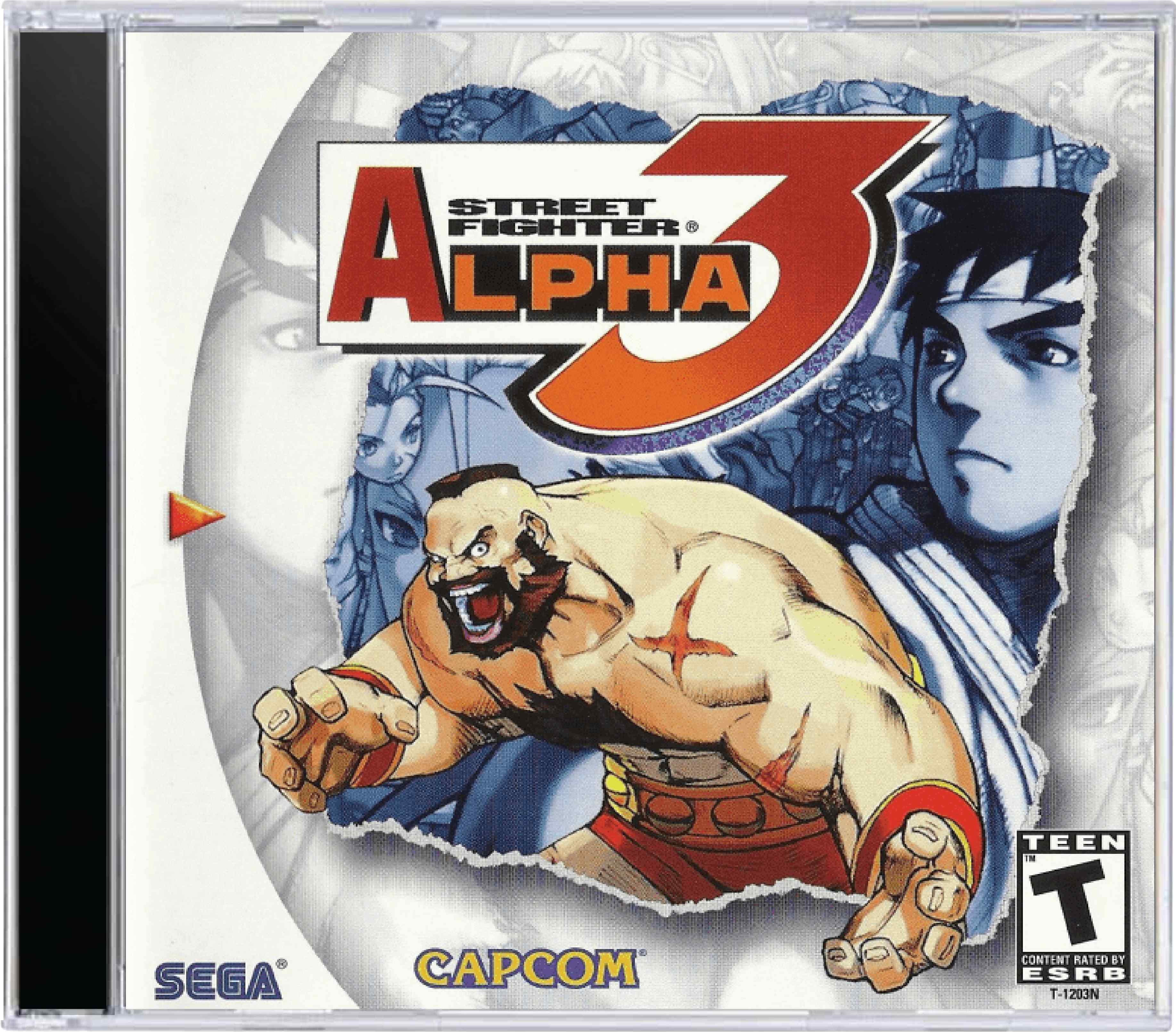 Street Fighter Alpha 3 Cover Art