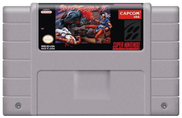 Street Fighter II Cartridge