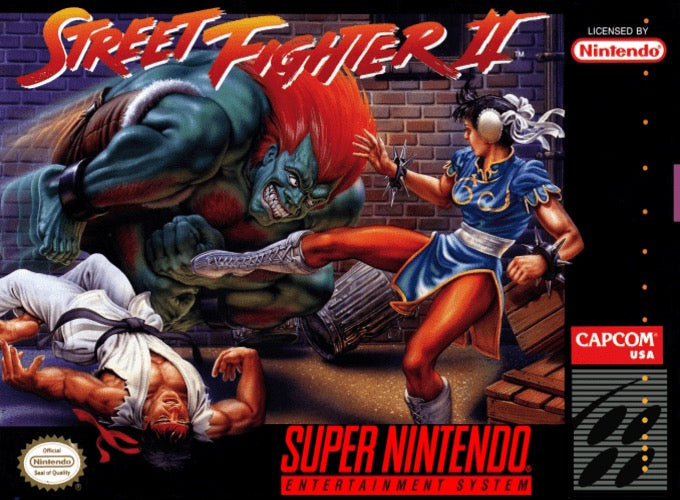 Street Fighter II Cover Art