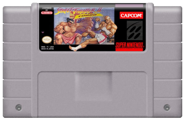Street Fighter II Turbo Cartridge