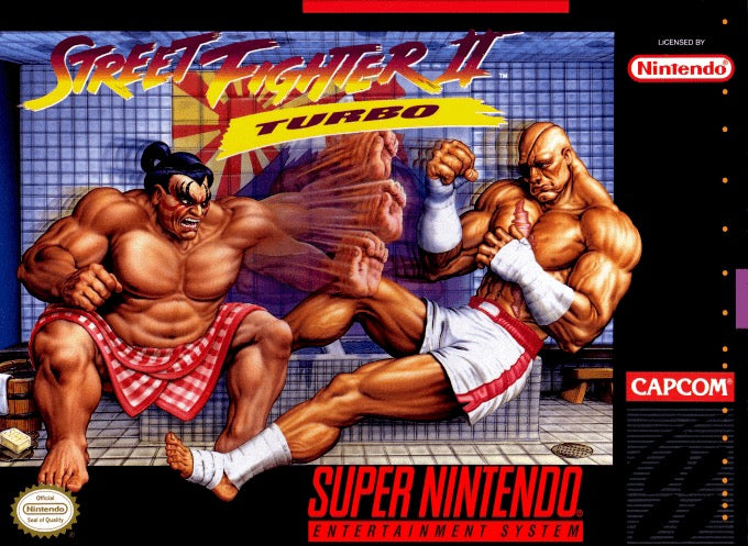 Street Fighter II Turbo Cover Art