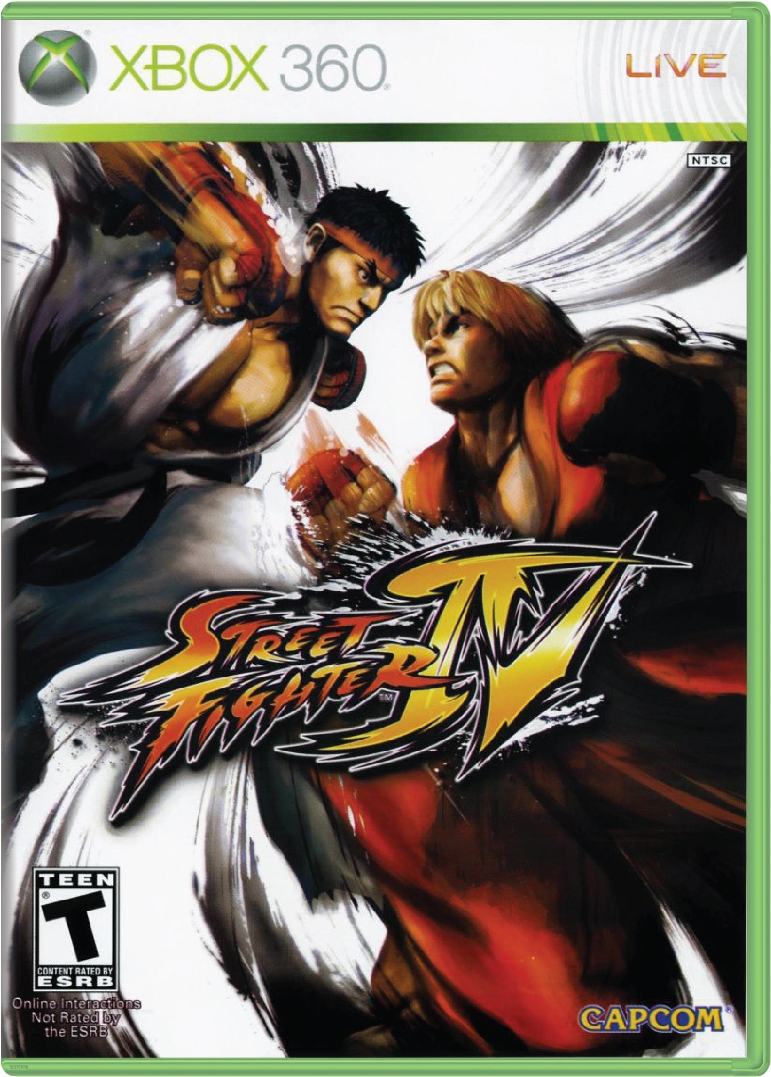 Street Fighter IV Cover Art