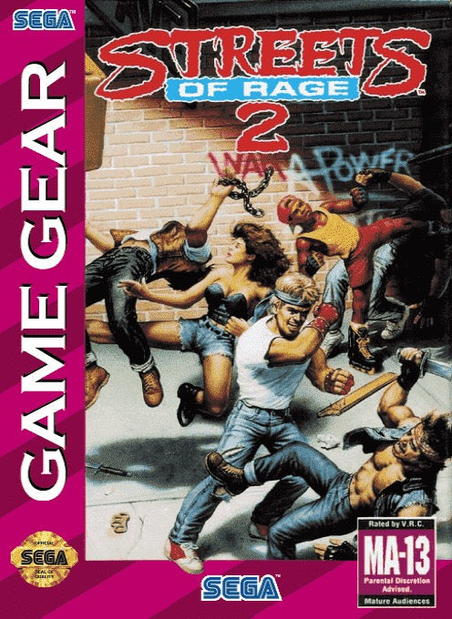 Streets of Rage 2 Cover Art