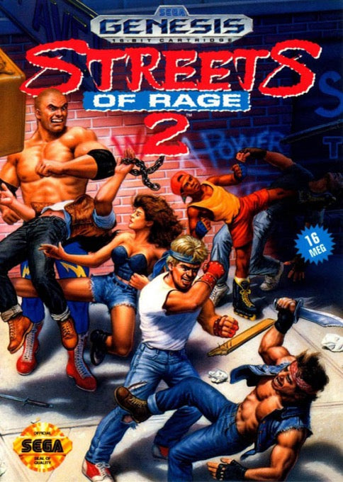 Streets of Rage 2 Cover Art