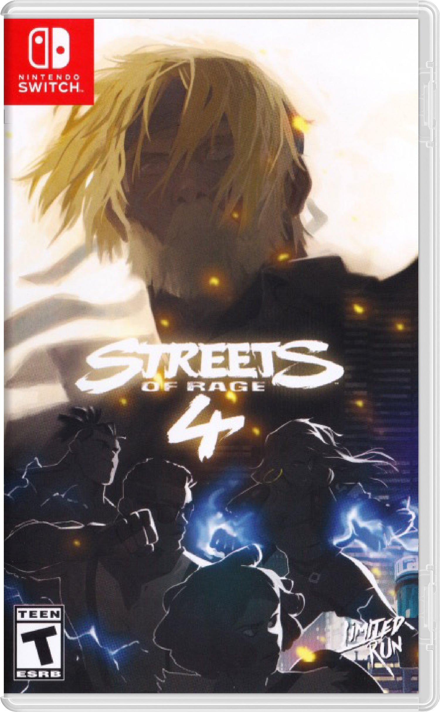 Streets of Rage 4 Cover Art