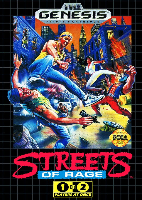 Streets of Rage Cover Art