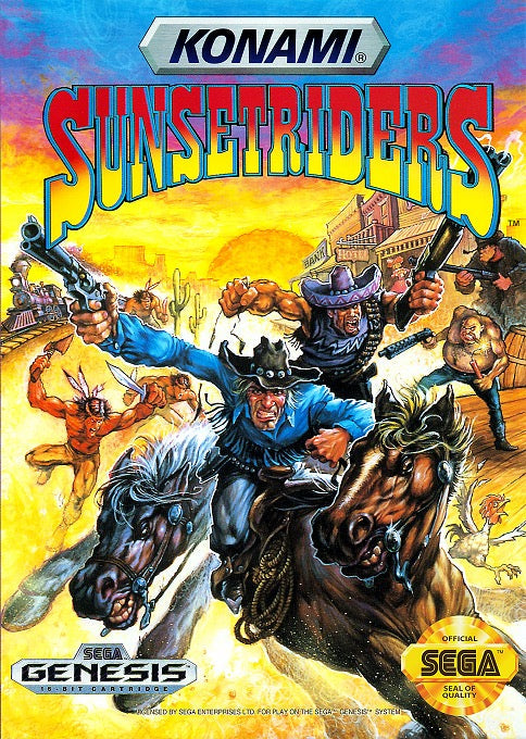 Sunset Riders Cover Art