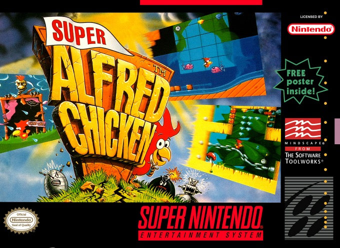 Super Alfred Chicken Cover Art