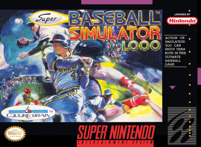 Super Baseball Simulator 1.000 Cover Art
