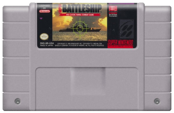 Super Battleship Cartridge