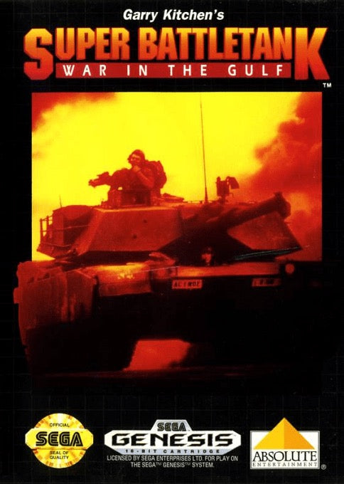 Super Battletank War in the Gulf Cover Art