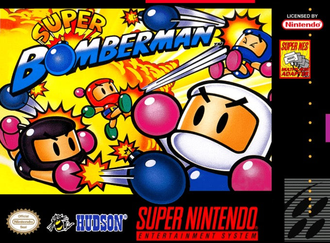 Super Bomberman Cover Art