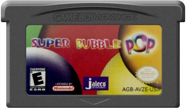 Super Bubble Pop Cartridge