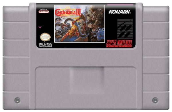 Super Castlevania IV Cartridge