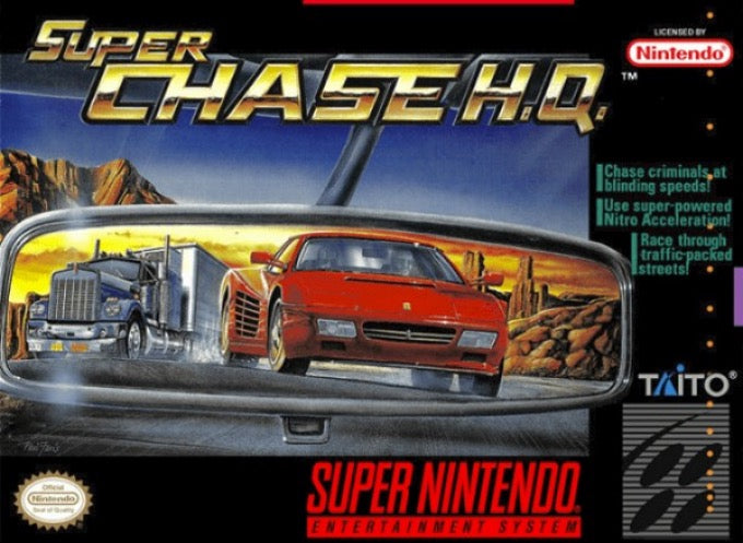 Super Chase HQ Cover Art