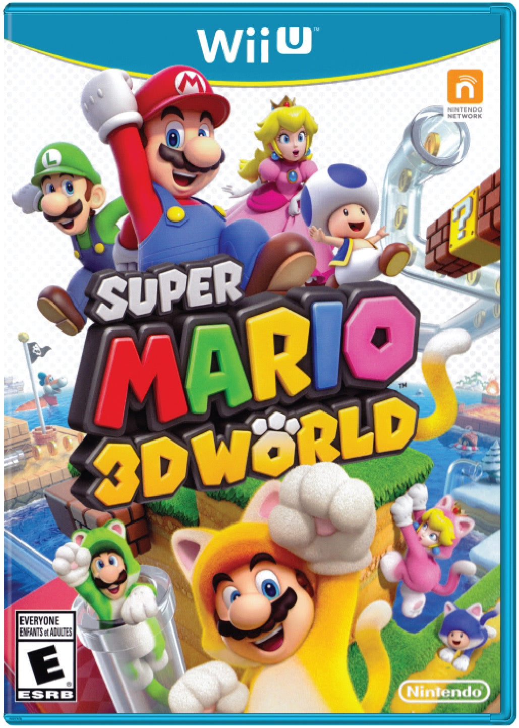 Super Mario 3D World Cover Art and Product Photo