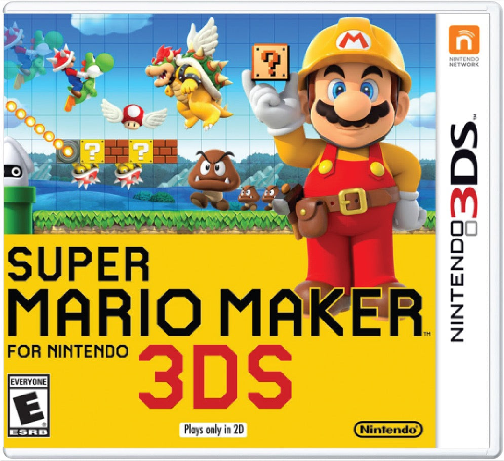 Super Mario Maker Cover Art