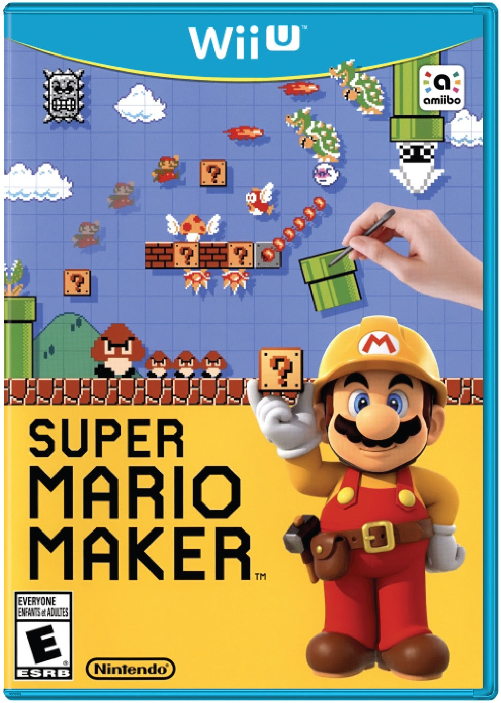 Super Mario Maker Cover Art and Product Photo