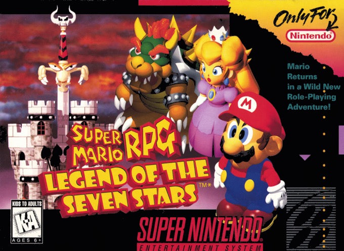 Super Mario RPG Cover Art