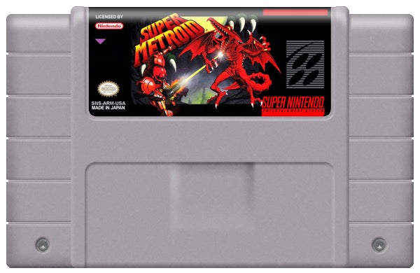 Super Metroid Cartridge