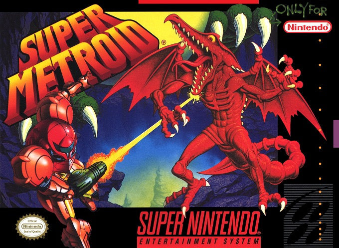 Super Metroid Cover Art