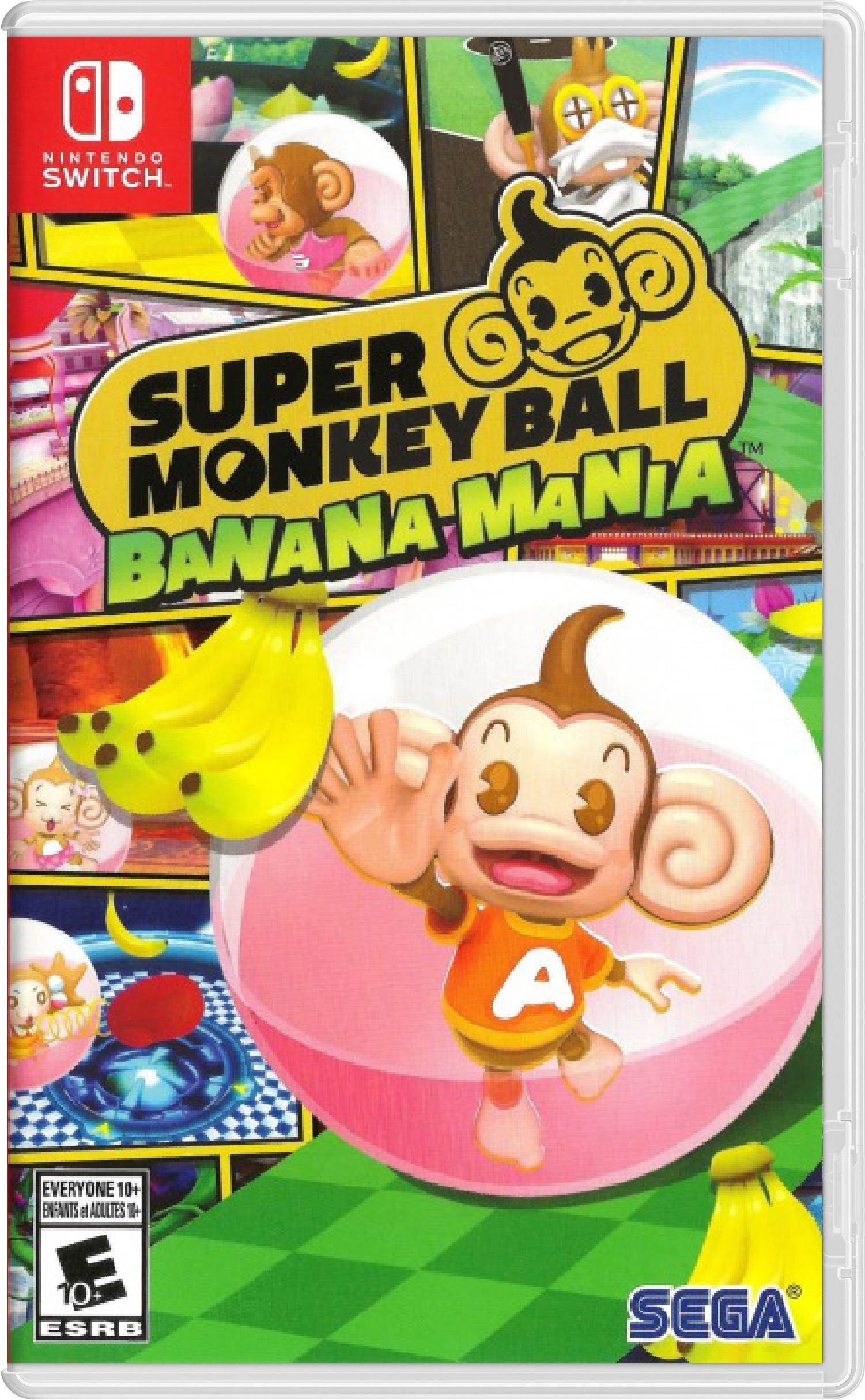 Super Monkey Ball Banana Mania Cover Art