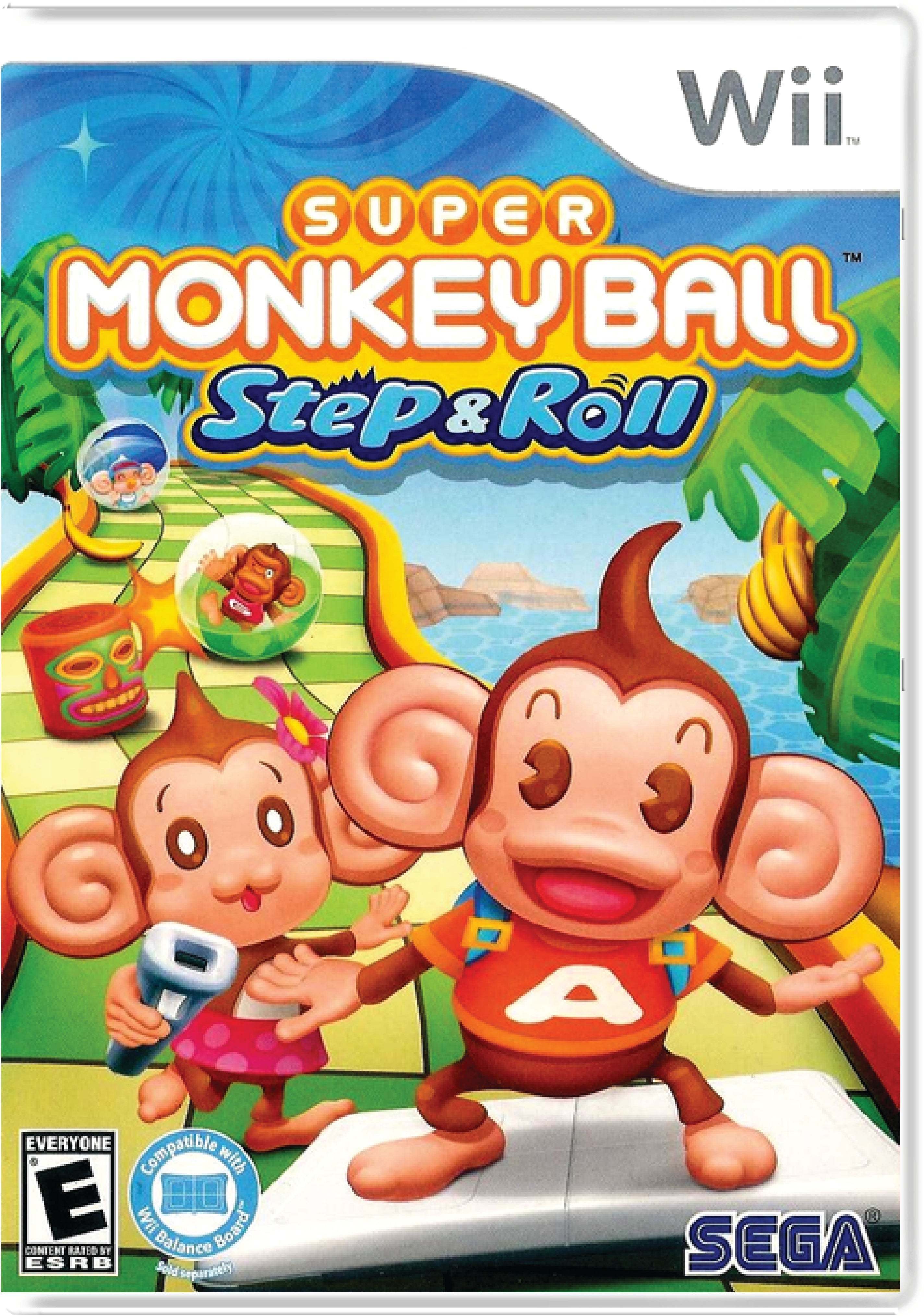 Super Monkey Ball Step & Roll Cover Art