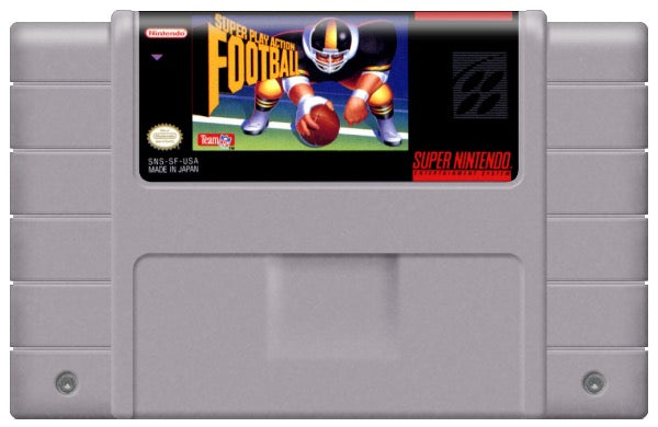 Super Play Action Football Cartridge