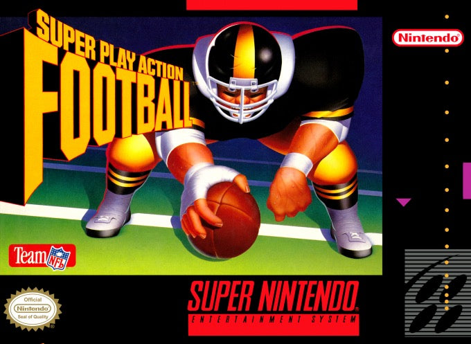 Super Play Action Football Cover Art