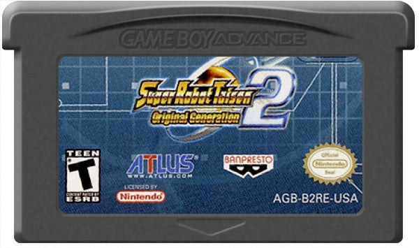 Super Robot Taisen Original Generation 2 Cartridge