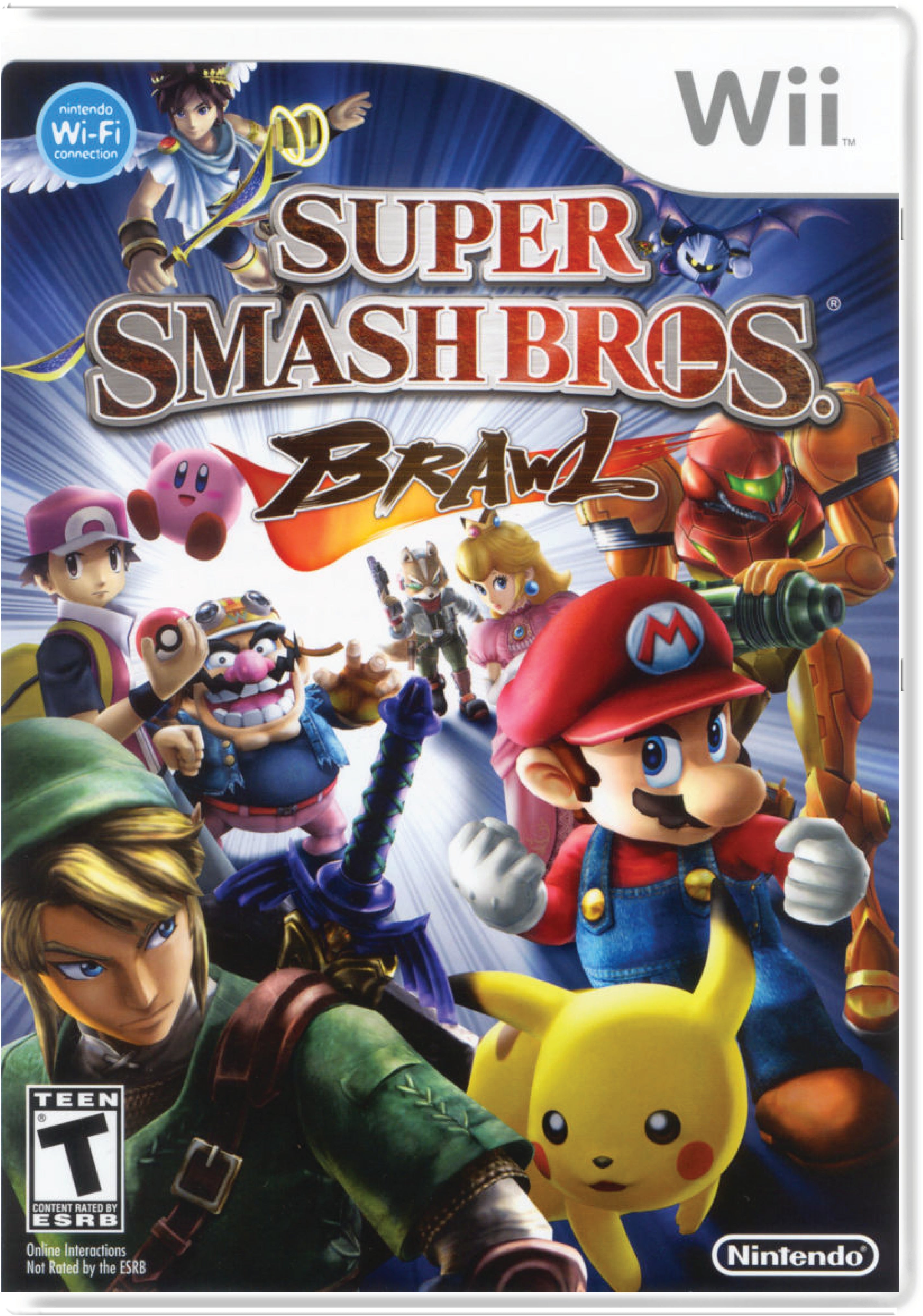 Super Smash Bros. Brawl Cover Art