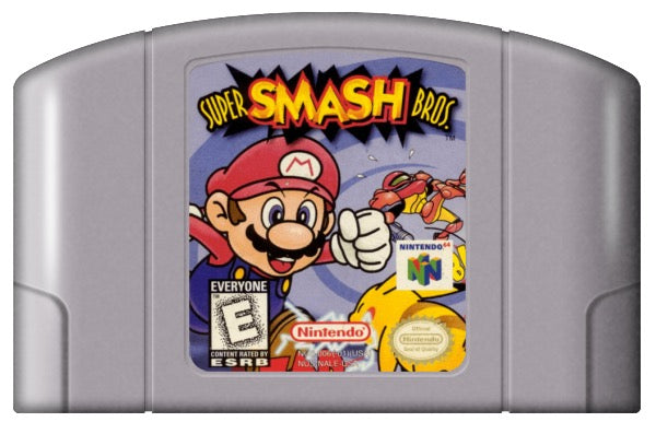Super Smash Bros. Cover Art and Product Photo