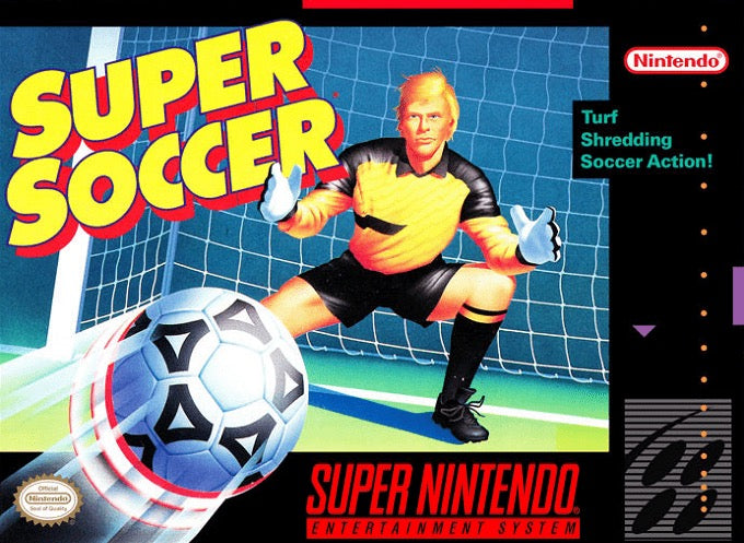 Super Soccer Cover Art