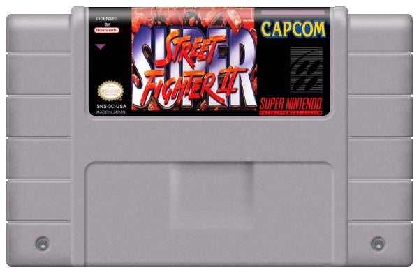 Super Street Fighter II Cartridge