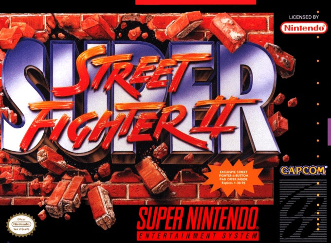 Super Street Fighter II Cover Art
