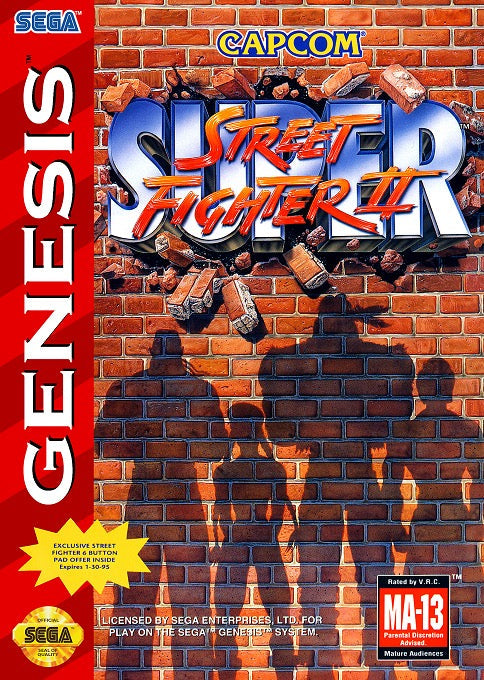 Super Street Fighter II Cover Art