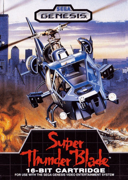 Super Thunder Blade Cover Art