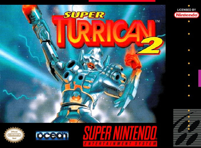 Super Turrican 2 Cover Art