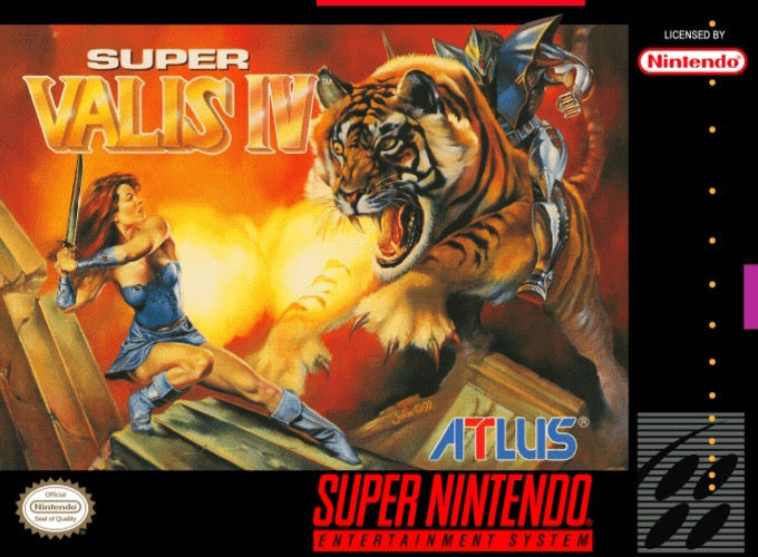 Super Valis IV Cover Art