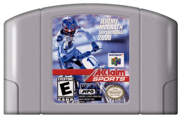 Supercross 2000 Cover Art and Product Photo