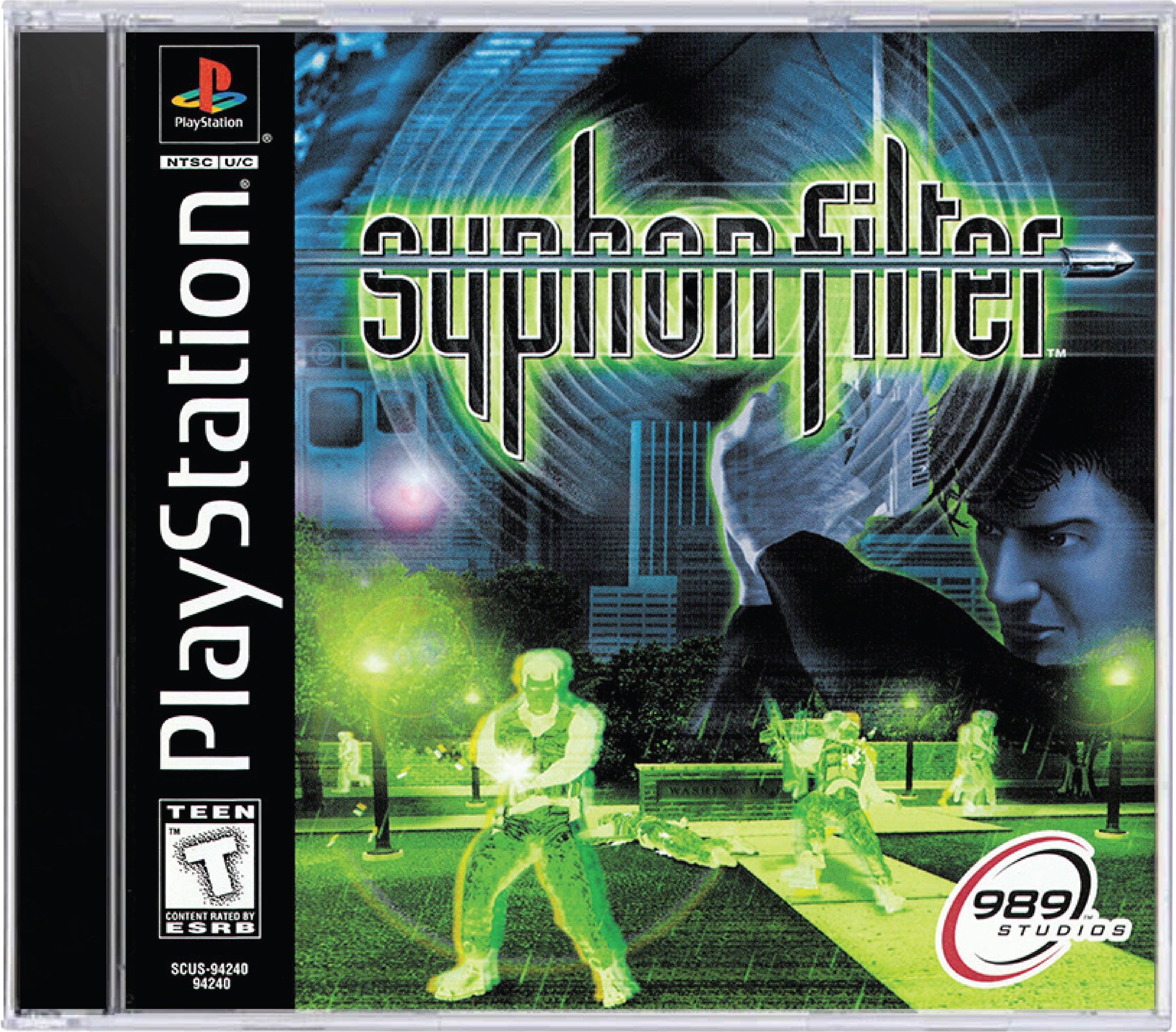 Syphon Filter Cover Art and Product Photo