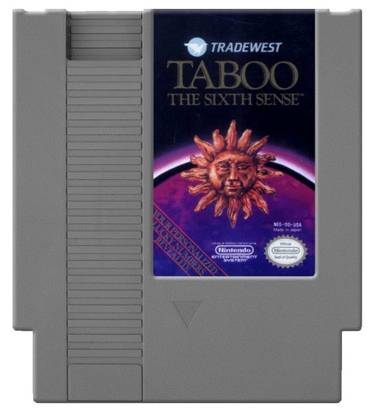 Taboo the Sixth Sense Cover Art and Product Photo
