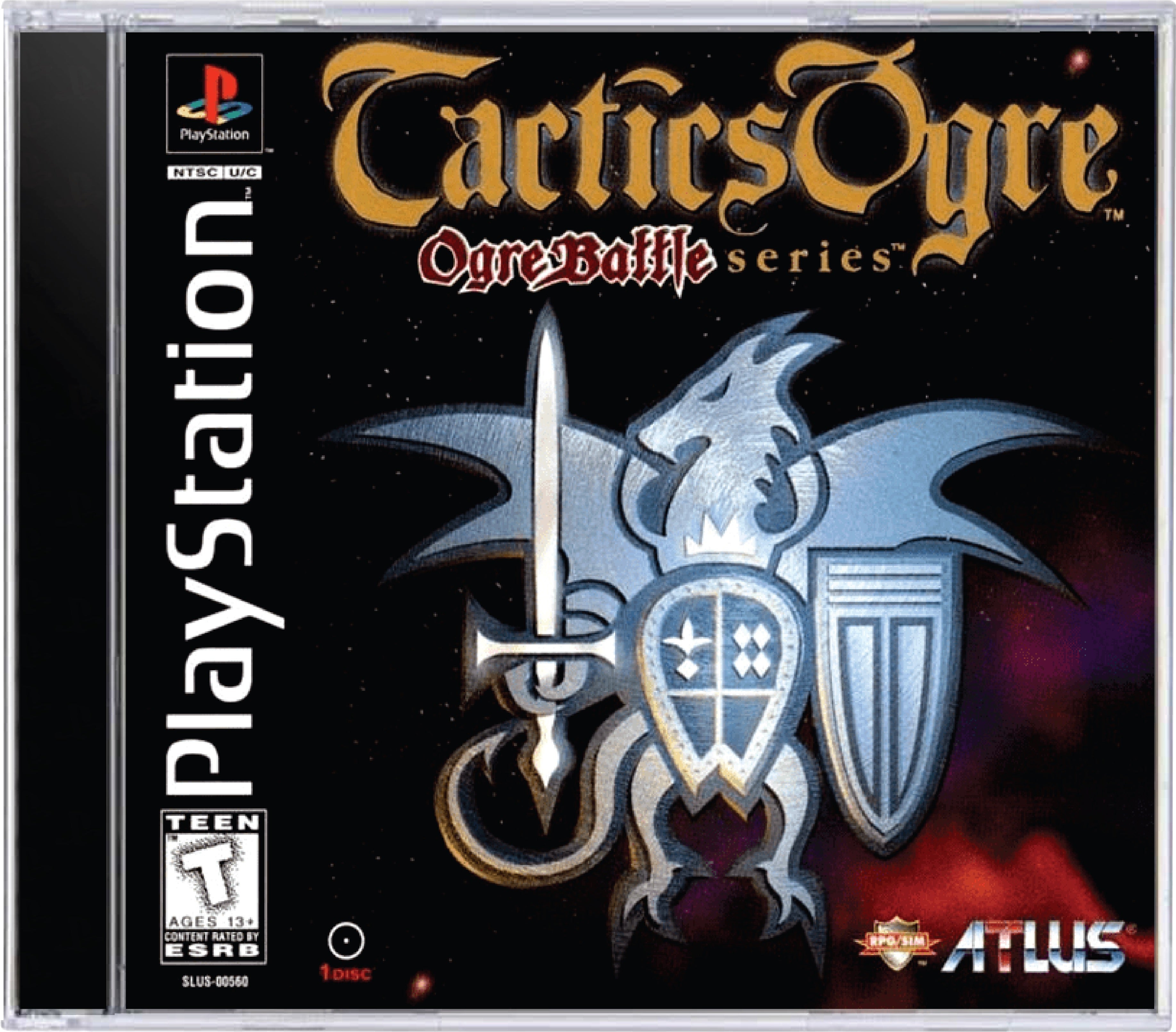 Tactics Ogre Cover Art and Product Photo