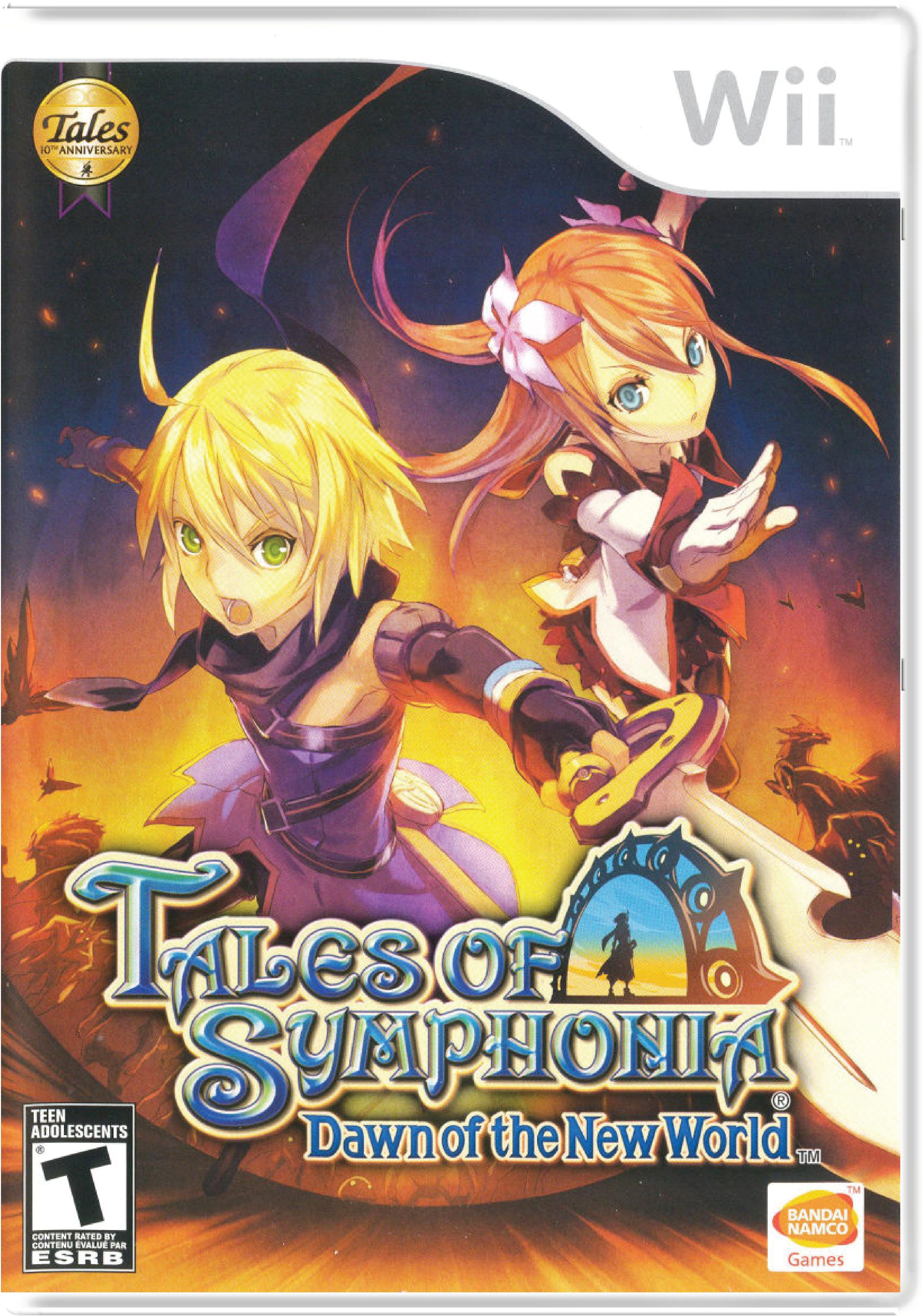 Tales of Symphonia Dawn of the New World Cover Art