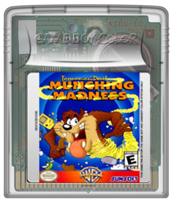 Tazmanian Devil Munching Madness Cartridge