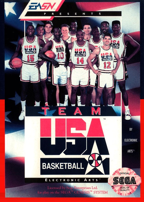 Team USA Basketball Cover Art