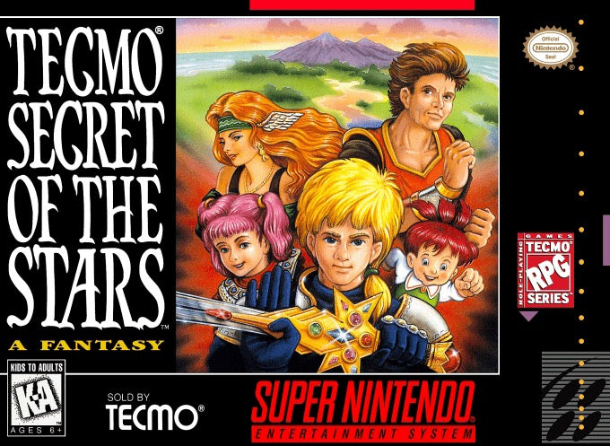 Tecmo Secret of the Stars Cover Art