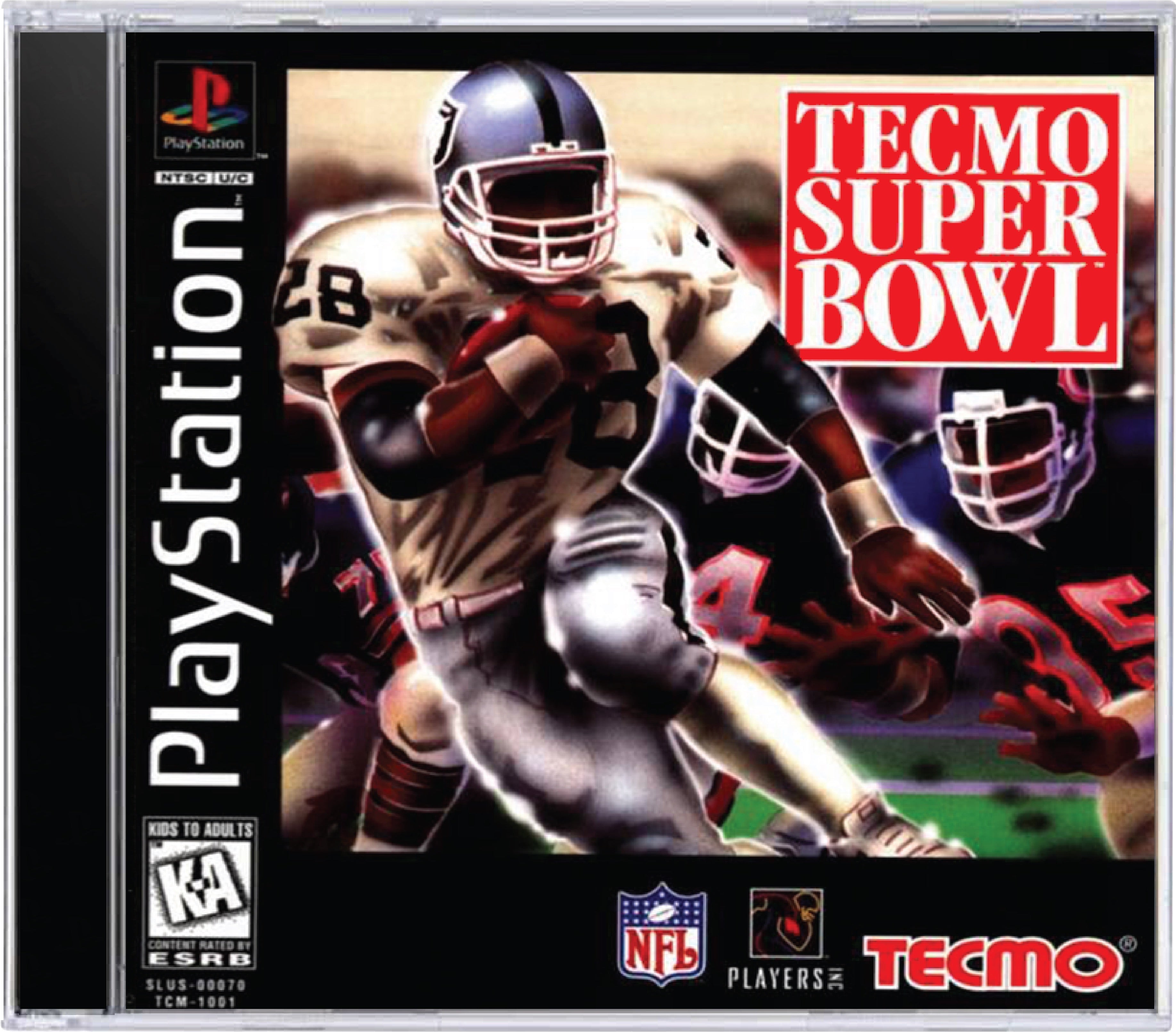 Tecmo Super Bowl Cover Art and Product Photo